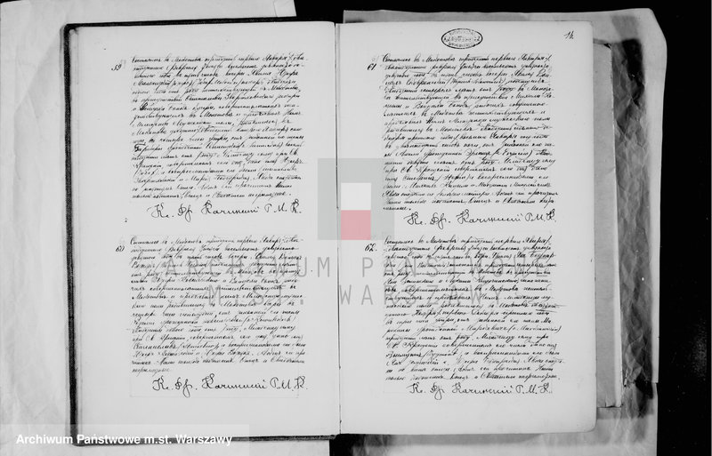 Obraz 16 z jednostki "Akta urodzeń, małżeństw i zgonów"