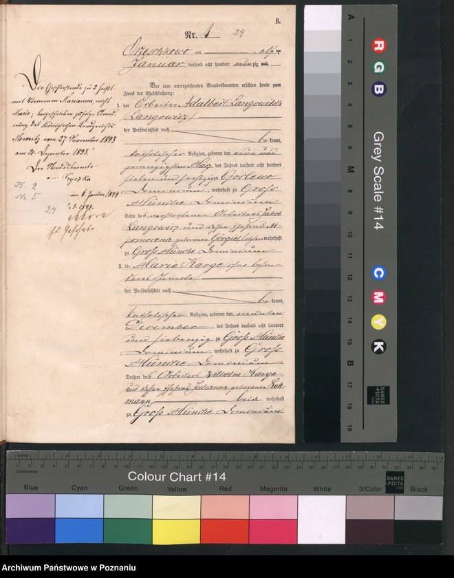 Obraz 4 z jednostki "Księga małżeństw"