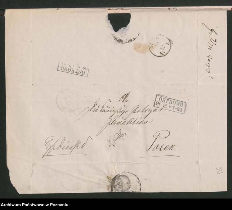 Obraz 14 z jednostki "A. betr. Valerian von Reutt, Stud. med. Freifrau von Richthofen geboren von Odjezierska, Josef Rogalewicz und Marie von Rogucka"