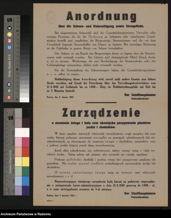 Obraz 8 z kolekcji "Mróz, śnieg i lód. Zima w archiwalich!111"