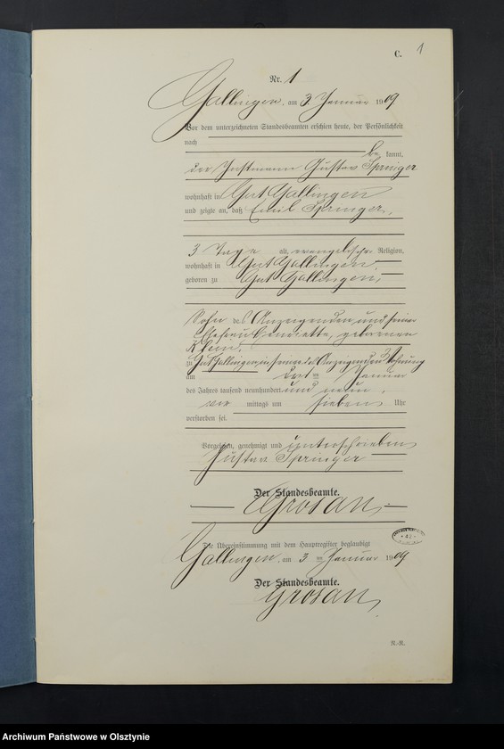 image.from.unit.number "Sterbe-Neben-Register Nr 1 - 28"