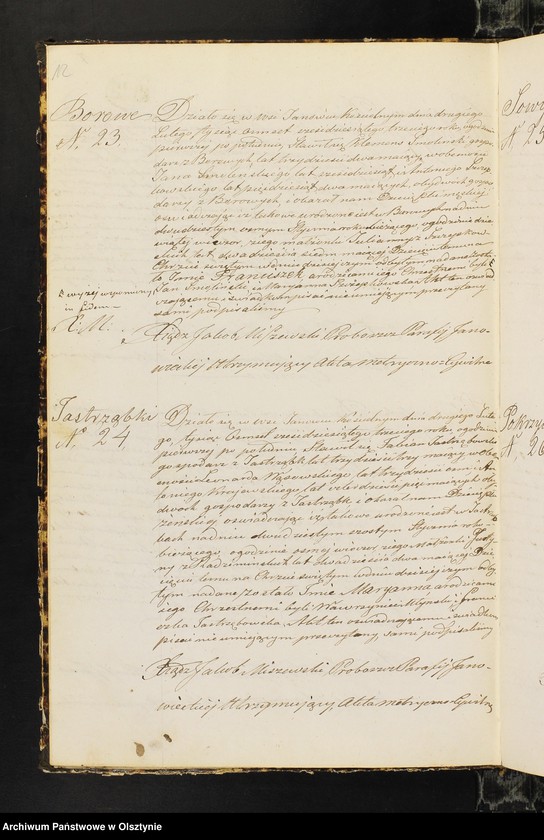 image.from.unit.number "Duplikat Aktow Stanu Cywilnego. Urodzonych, Zaślubionych i Zmarłych, z Parafii Janowiec z Roku 1863-go"