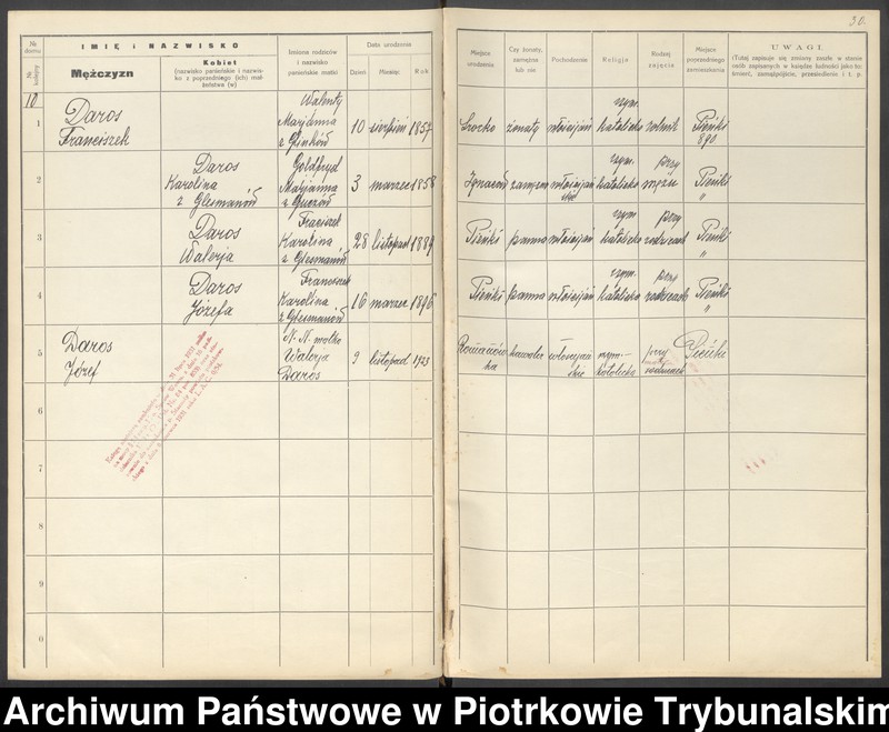 image.from.unit.number "[Księga ludności stałej wsi: Romanówka, Pieńki]"