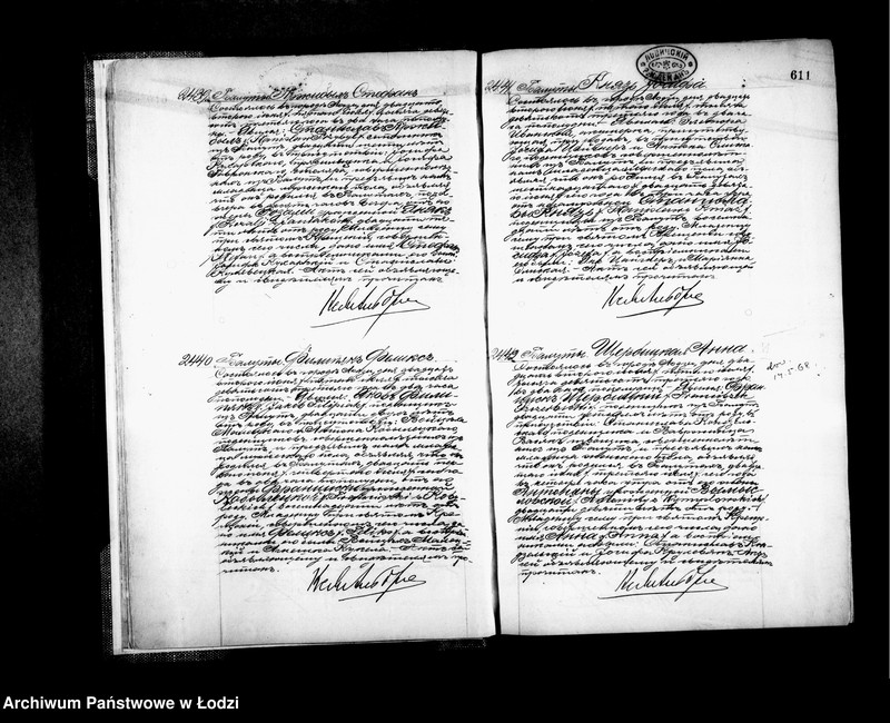 Obraz 16 z jednostki "Akta urodzeń"