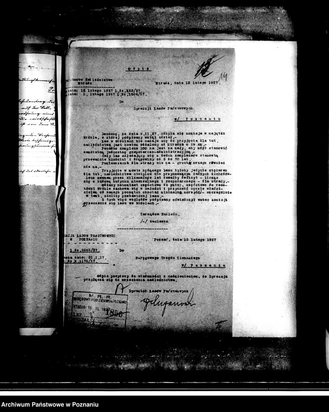 Obraz 18 z jednostki "Majątek Wróbel powiatu mogileńskiego parcelacja"