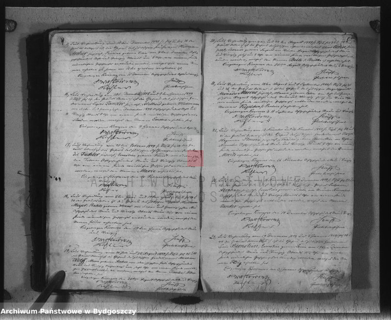 image.from.team "Akta metrykalne żydowskiej gminy wyznaniowej w Koronowie, pow. Bydgoszcz"
