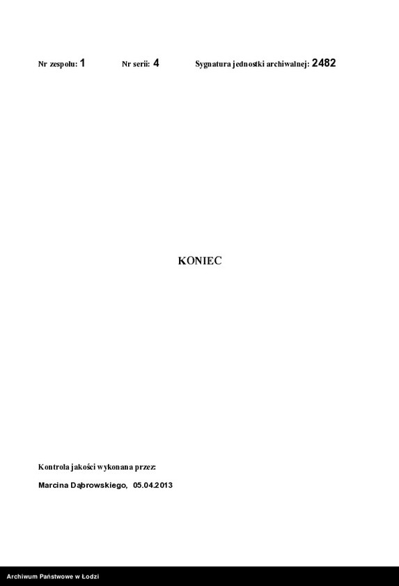 Obraz 13 z jednostki "Ob˝ utverždenìi plana na perestrojku okon˝ i dverej v˝ frontovom˝ domě No 273 Sulìâ Belina v˝ g[orode] Lodzi po Petrokovskoj ul[ice]"