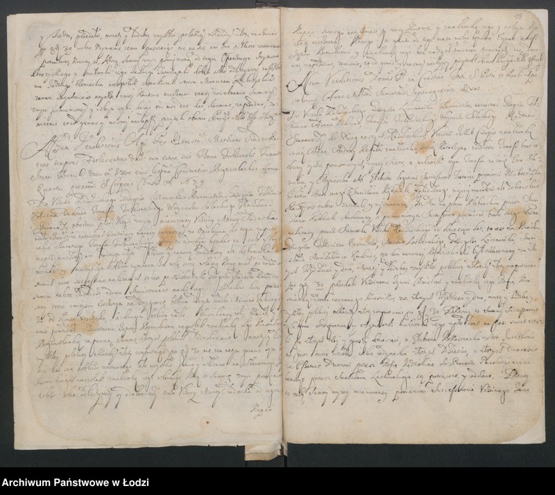 Obraz 20 z jednostki "Księga ławniczo-radziecka miasta Pabianic"