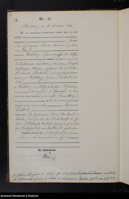 image.from.unit.number "Geburts-Haupt-Register Nr 1 - 164"