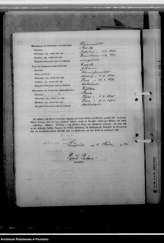 Obraz 14 z jednostki "Peters, Paul - komisarz obwodowy"