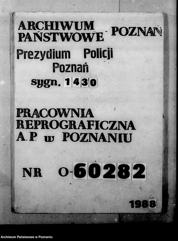 Obraz 1 z jednostki "Gerth, Erich, Amtskommissar in Schwetzkau/, Kreis Lissa - Święcichowo, powiat Leszno"
