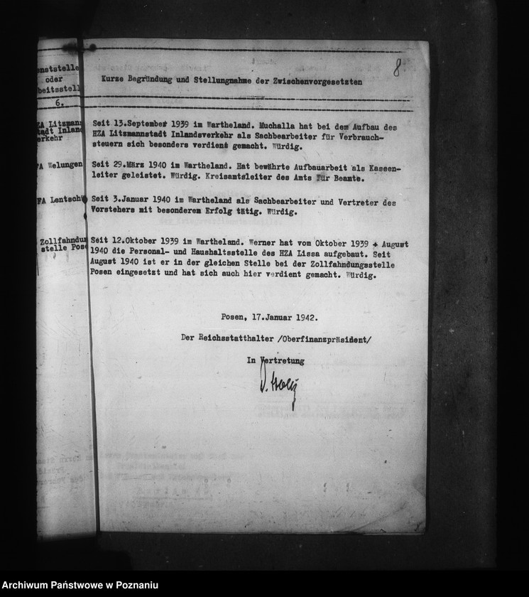 Obraz 12 z jednostki "Kriegsverdienstkreuze- Finanzverwaltung"