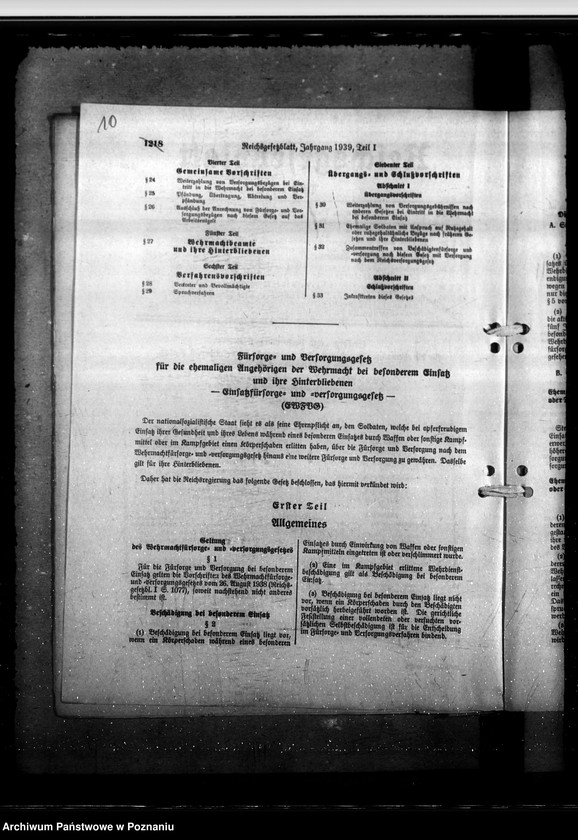 Obraz 14 z jednostki "Gesetz vom 30. 3. 36. mit Durchführungsverordnungen und Ausführungserlassen"