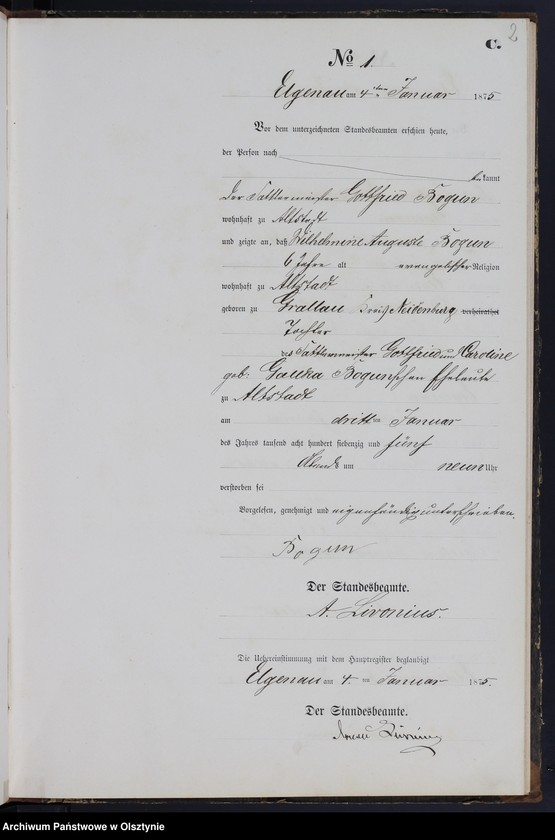 image.from.unit.number "Sterbe-Neben-Register Nr 1 - 65"