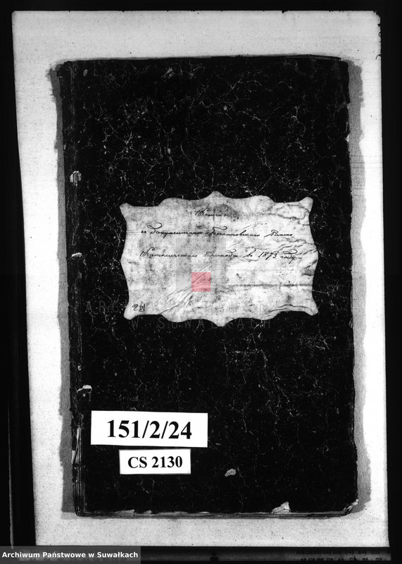 Obraz 4 z jednostki "Kniga s dokumentami Filipovskago Rimsko Katoličeskago Prichoda v 1873 godu"