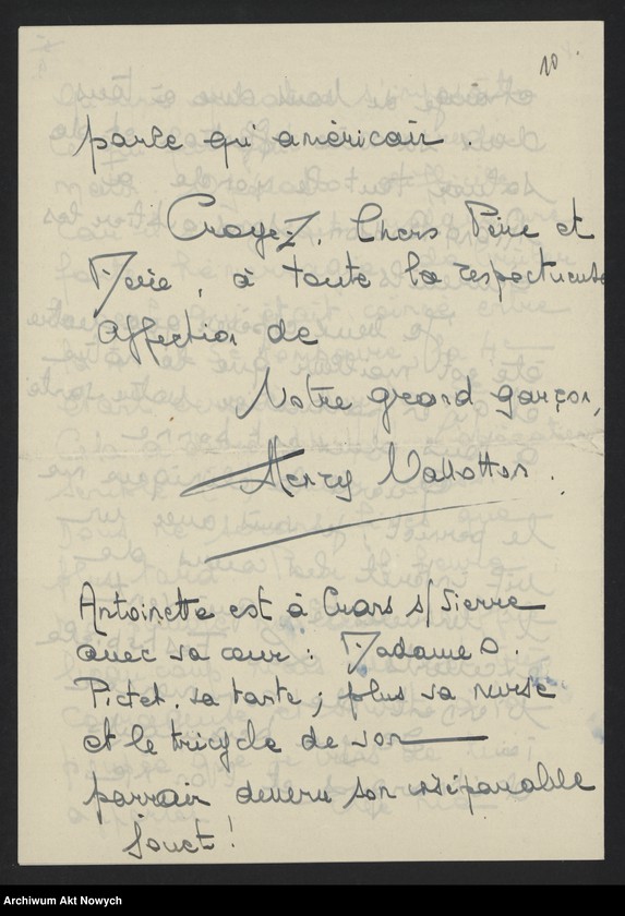 image.from.unit.number "Valloton Henri (dr praw, dyplomata szwajcarski); Załączniki: "Grime de Clarens. Plaidoirie de Mme Henry Valloton", Lausanne 1939, s.32 (druk); L.21 (odpowiedź - maszynopis)"