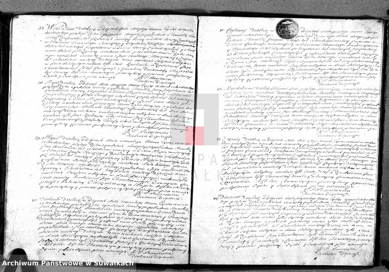 image.from.unit.number "Księga duplikat akt urodzonych, zaślubionych i zgonów w parafii wigierskiej"