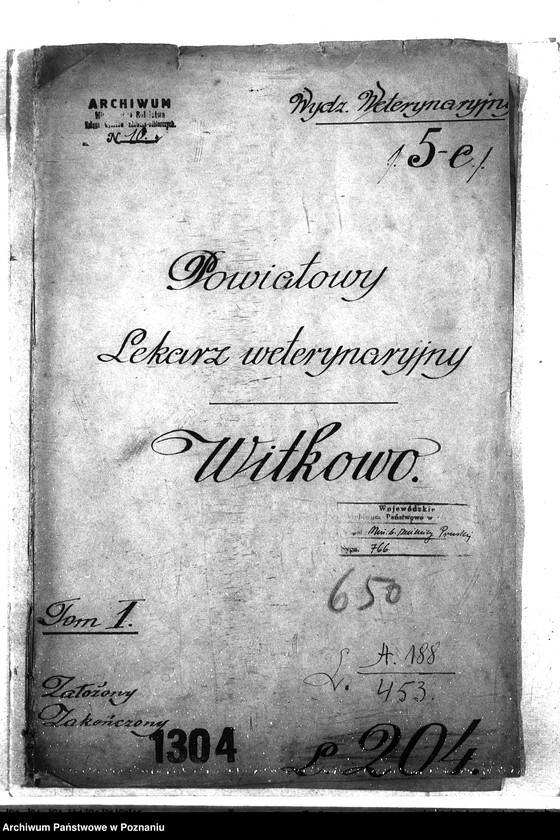 Obraz 4 z jednostki "Pow. lekarz Weterynaryjny Witkowo"