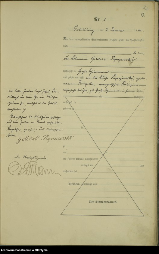 image.from.unit.number "Sterbe-Haupt-Register Nr 1 - 46"