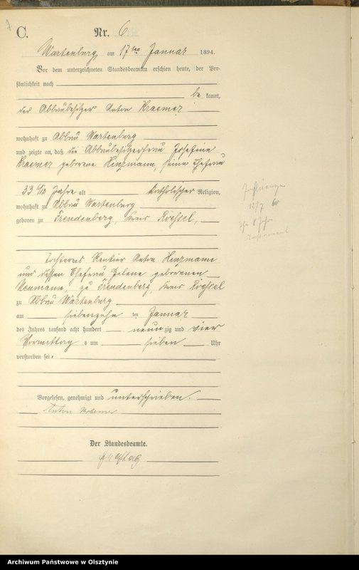 image.from.unit.number "Sterbe-Haupt-Register Nr 1 - 142"