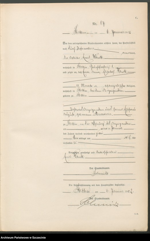 image.from.unit.number "Sterbe-Register (Neben-Register) Band I"