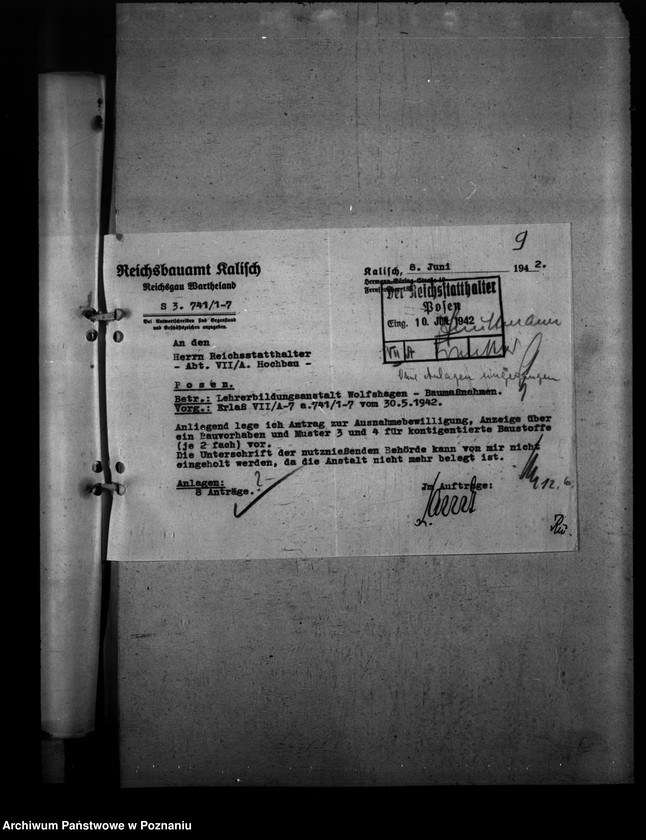 Obraz 13 z jednostki "Baupläne für Lehrerinnenbildungsanstalten"