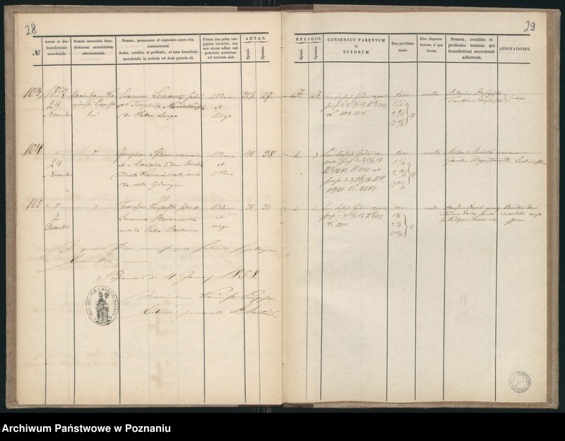 Obraz 17 z jednostki "Księga małżeństw"