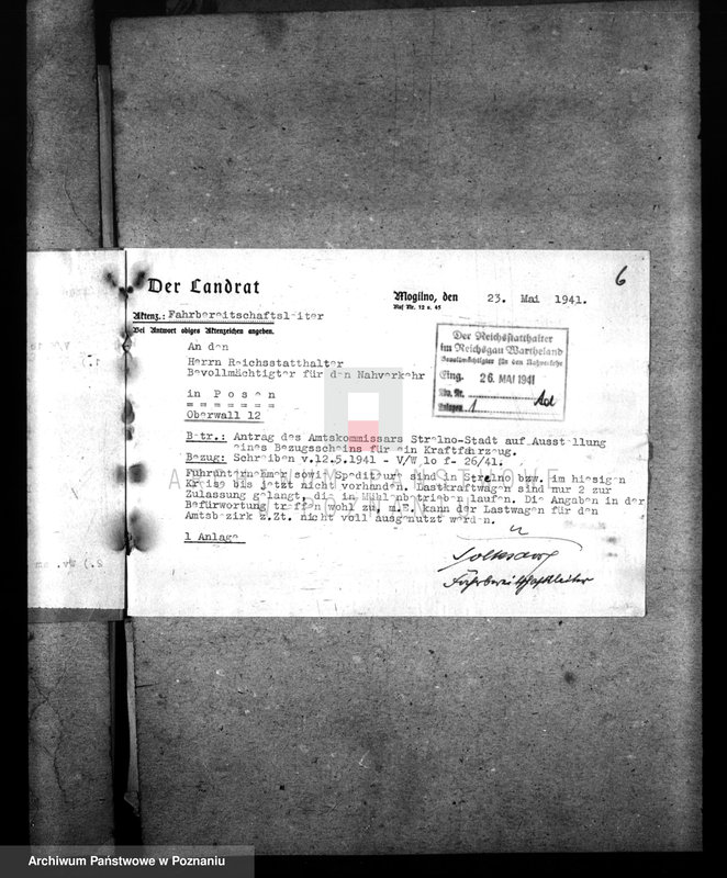 Obraz 10 z jednostki "Beschlagnahme von Lastkraftwagen. Kontrolle der Lastwagen auf Landstrassen"