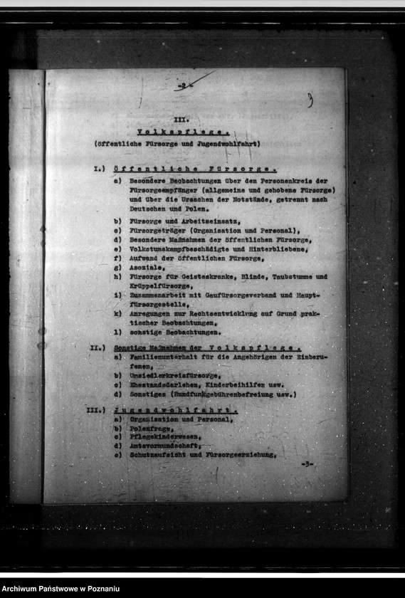 Obraz 6 z jednostki "Lageberichte der Regierungspräsidenten, Gesundheitswesen und Volkspflege"