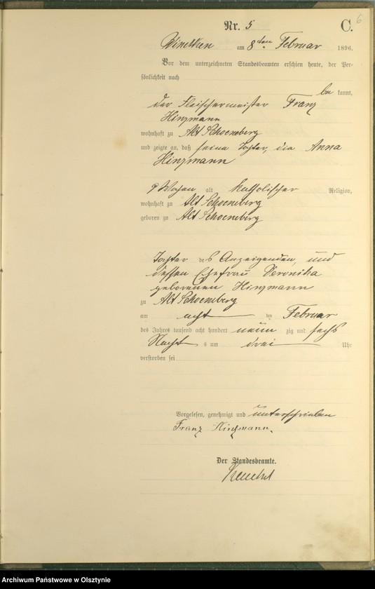 image.from.unit.number "Sterbe-Haupt-Register Nr 1 - 50"