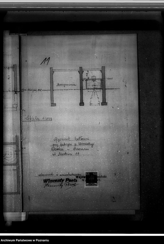 Obraz 16 z jednostki "Fabryka octu Wincenty Paetz Poznań ul. Mostowa 11 nr woj. 6721"