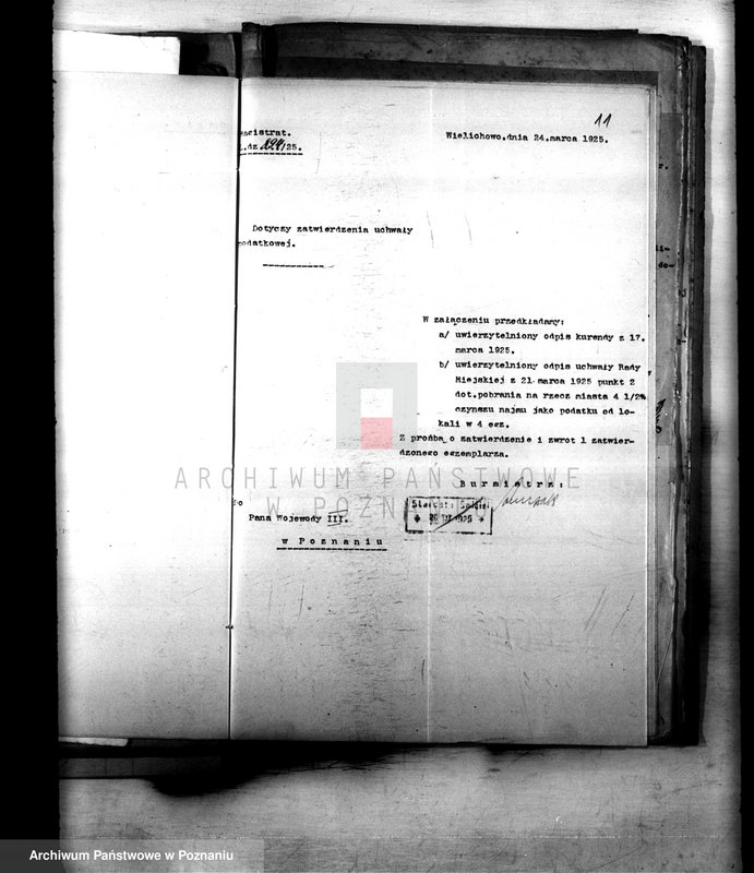 Obraz 15 z jednostki "Podatki Komunalne miasta Wielichowa /ustawa z dnia 11.8.1923 r. D.U.R.P. nr.94/"