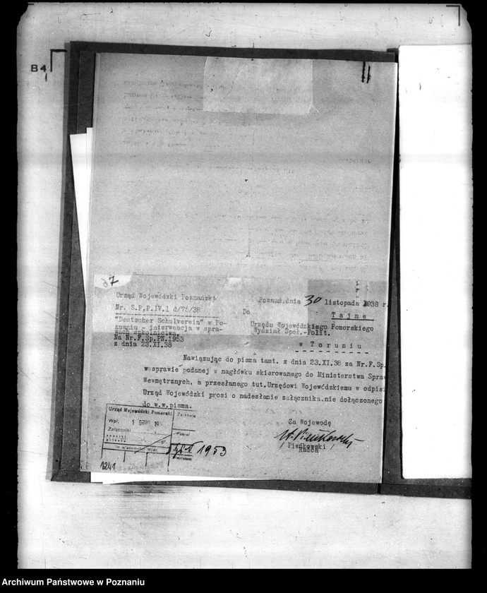 Obraz 11 z jednostki "/Niemieckie Towarzystwo Szkolne w Poznaniu/"