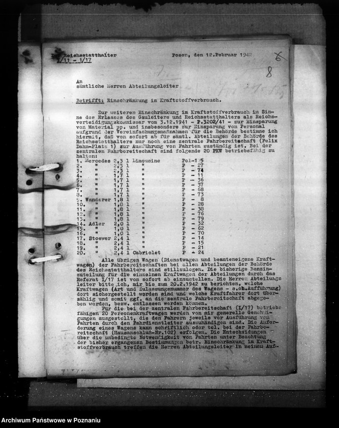 Obraz 13 z jednostki "Zarządzenia w sprawach personalnych"