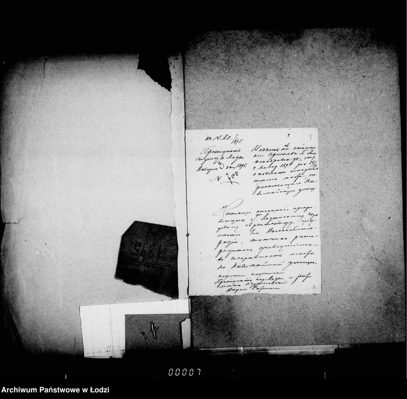 Obraz 5 z jednostki "O počinke mostov v 1895 godu"