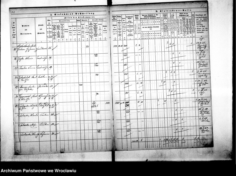 image.from.unit.number "Klassensteuerrolle nebst Eikommens - Nachweisung"