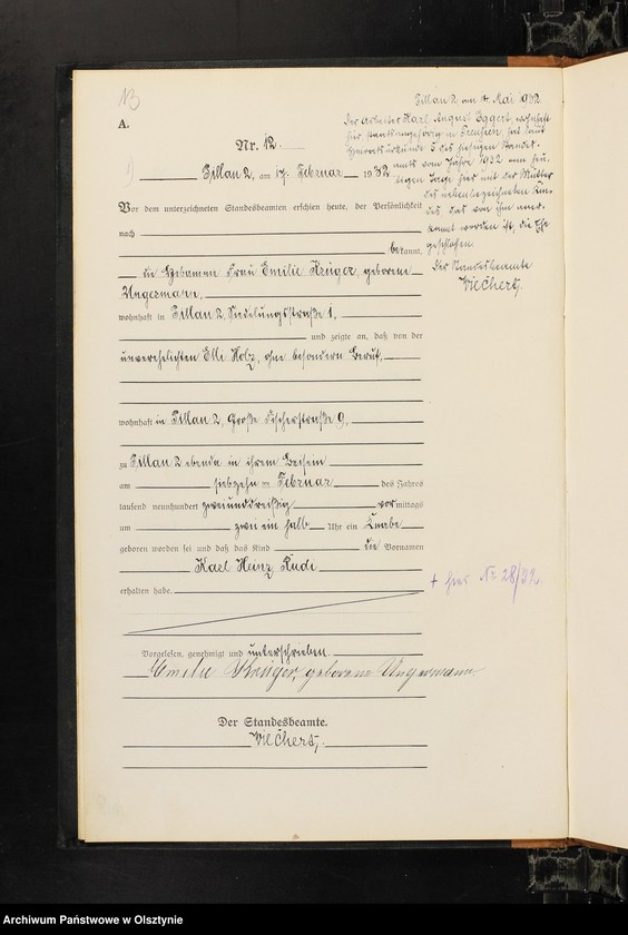 image.from.unit.number "Geburts-Haupt-Register Nr 1 - 71 i 1 - 66"