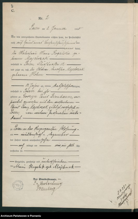 image.from.unit.number "Księga miejscowa zgonów tom I [Rejestr główny zgonów]"