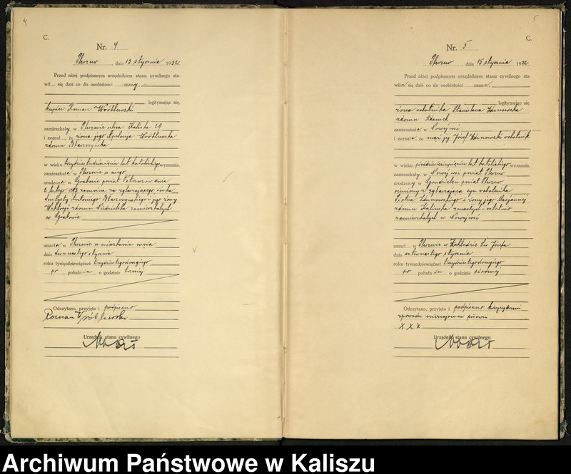 Obraz 5 z jednostki "[Księga zgonów]"