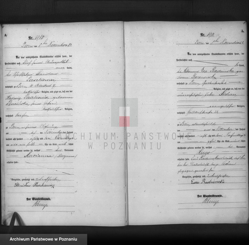 Obraz 7 z jednostki "Księga urodzeń t. V"