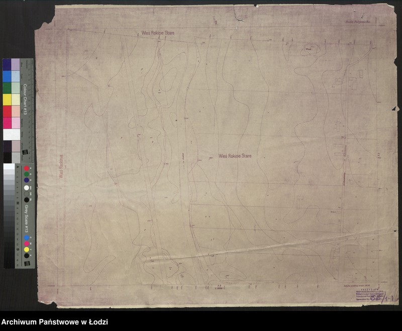 Obraz 1 z jednostki "Plan miasta Rudy Pabianickiej Sekcja 1"