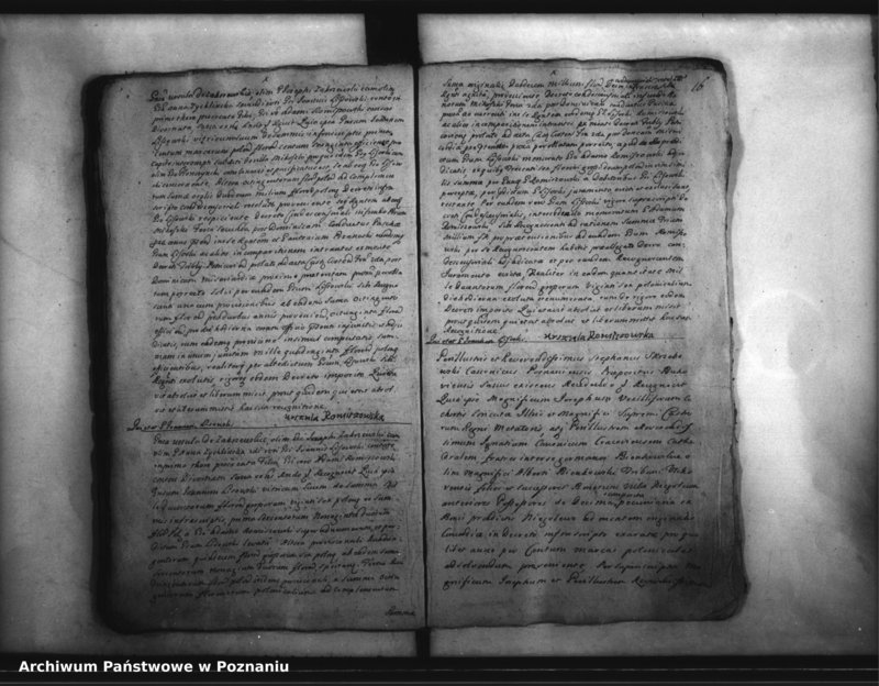 Obraz 19 z jednostki "Inscriptiones, resignationes [protocollon]"