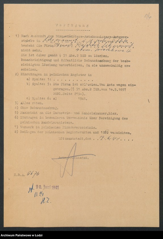 Obraz 18 z jednostki "Henoch Rajchert- skręcalnia nici"