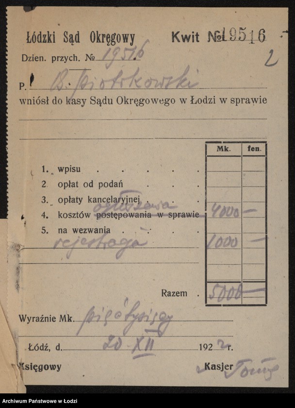 Obraz 4 z jednostki "Berek Piotrkowski- handel okazyjny"