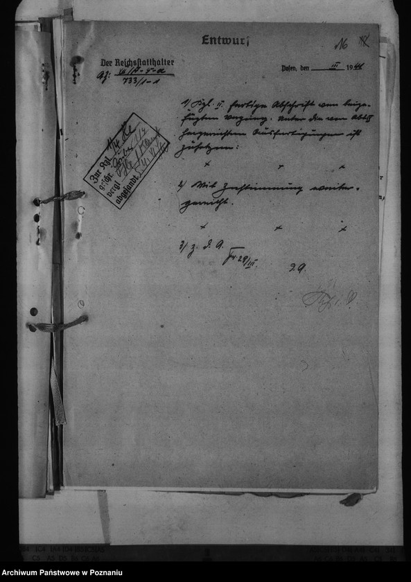 Obraz 20 z jednostki "Staats - Domänen. Allgemeiner Schriftwechsel"