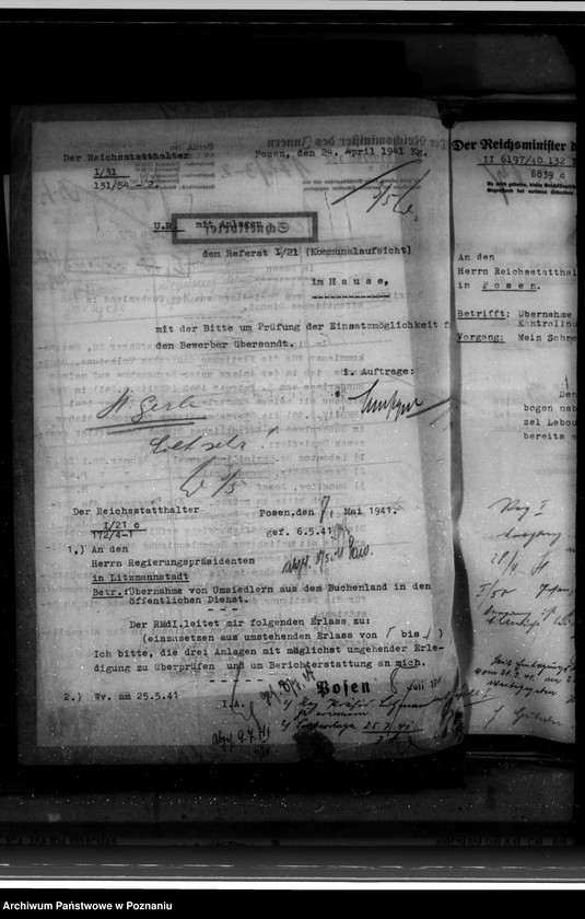 Obraz 6 z jednostki "Übernahme der Rückwanderer in den öffentlichen Dienst"