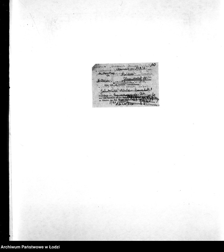 Obraz 13 z jednostki "[Zaświadczenia, wyjaśnienia, monity, odpisy dokumentów, wywiady kontrolerów]"