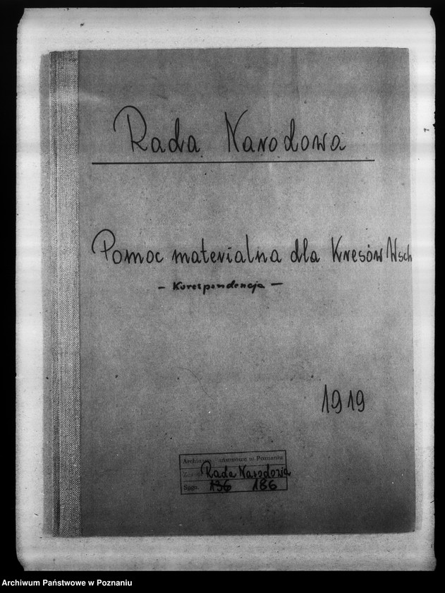 Obraz 4 z jednostki "Korespondencja w sprawie pomocy materialnej dla Kresów Wschodnich."