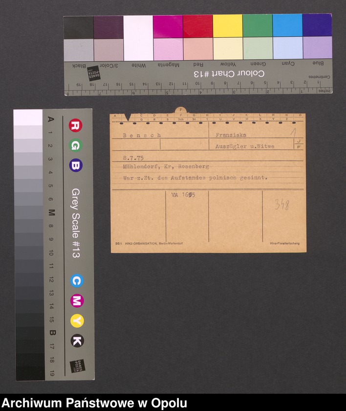 Obraz 3 z jednostki "[Bensch Franziska, ur.8.7.1875]"