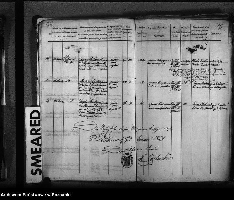 Obraz 18 z jednostki "Liber baptisatorum, copulatorum, mortuorum"